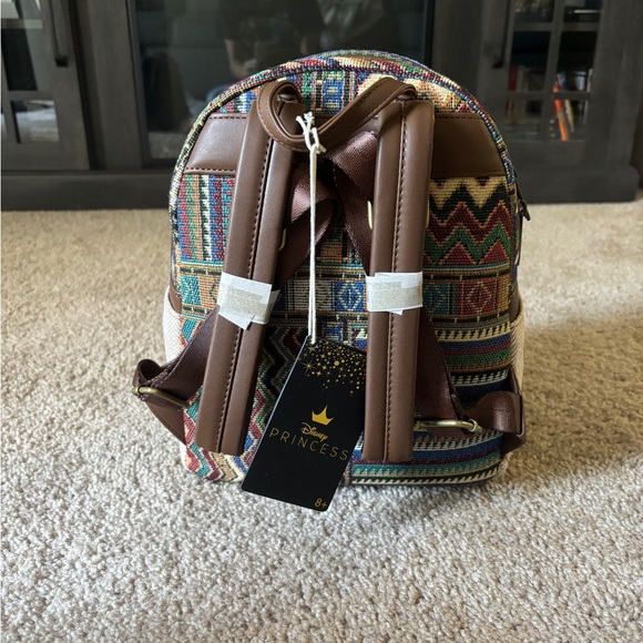 Pocahontas Fabric Loungefly Backpack - Picture 2 of 2